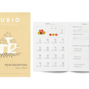 Cuaderno Rubio A5 Operaciones n2 5-6años Restas