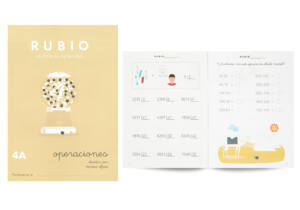 Cuaderno Rubio A5 Operaciones n4 9-10años Dividir Varias Cifras