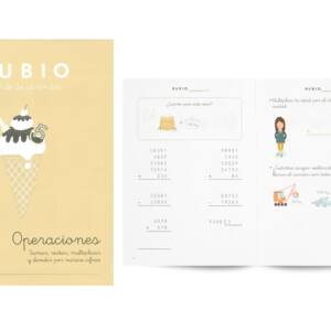 Cuaderno Rubio A5 Operaciones n5 9-10años