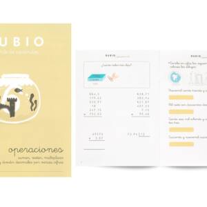 Cuaderno Rubio A5 Operaciones n6 9-10años