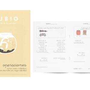 Cuaderno Rubio A5 Operaciones n6A 11-12años