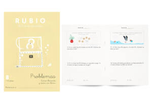 Cuaderno Rubio A5 Problemas n8 5-6años