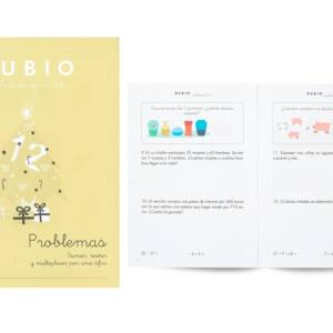 Cuaderno Rubio A5 Problemas n12 7-8años