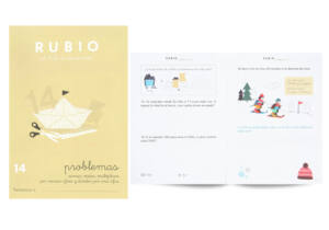 Cuaderno Rubio A5 Problemas n14 9-10años