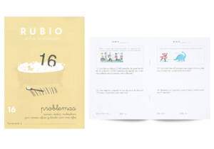 Cuaderno Rubio A5 Problemas n16 9-10años