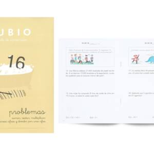 Cuaderno Rubio A5 Problemas n16 9-10años