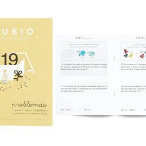 Cuaderno Rubio A5 Problemas n19 11-12años