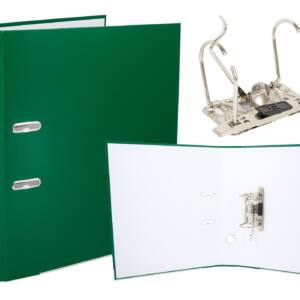 Archivador Folio Verde 2 Anillas Palanca y Compresor Lomo 6cm