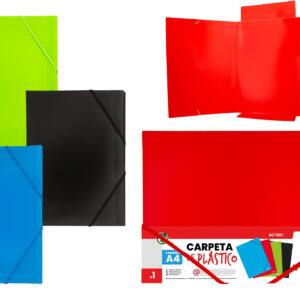 Carpeta solapas con gomas A4