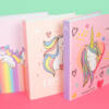 Carpeta 2 anillas diseño unicornio