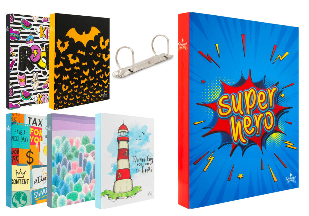 Carpeta A4 2 Anillas D Diseño Variado