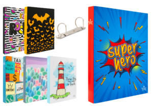 Carpeta A4 2 Anillas D Diseño Variado