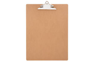 Portapapeles con pinza A3 madera