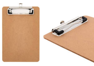 Portapapeles con clip A5 madera