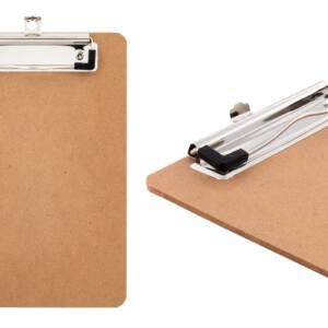 Portapapeles con clip A5 madera