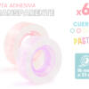 Cinta Adh.Transparente Con Cuerpo Pastel 6U