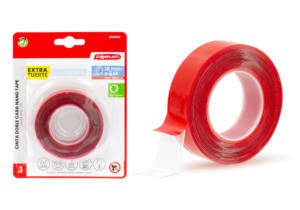 Rojo Cinta Doble Cara 18Mmx3M 1Mm