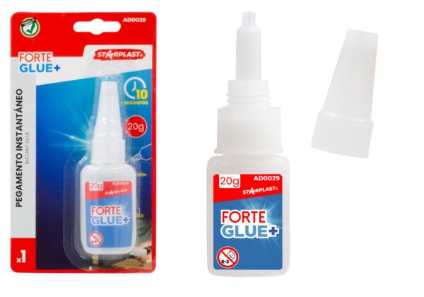 Pegamento Instantaneo Multsuperficie 1U De 20G Tapon Antigoteo