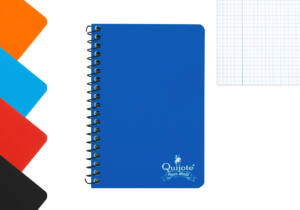 Libreta t/n 12º 85x125mm 80H 60g/m2 cuadros 4x4