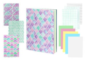 Cuaderno 125x185mm 140H diferentes tipos de hoja