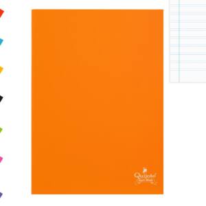 Cuaderno Grapado A5 48H 60gr/m2 Pauta 2.5mm Tapa Blanda