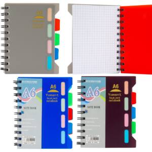 Libreta A6 Con Separadores