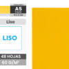 Cuaderno Grapado A5 48H 60gr/m2 Liso Tapa Blanda