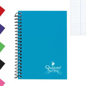 Libreta A7 Tapa Normal 75X105Mm 70H 60G/M² Cuadros Natural