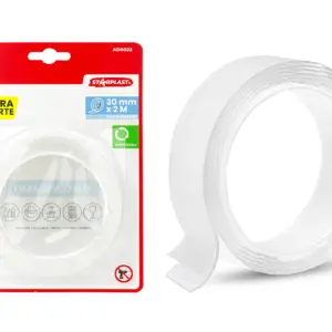 Cinta Doble Cara. Nano Tape. 30mm x 2m x 2mm
