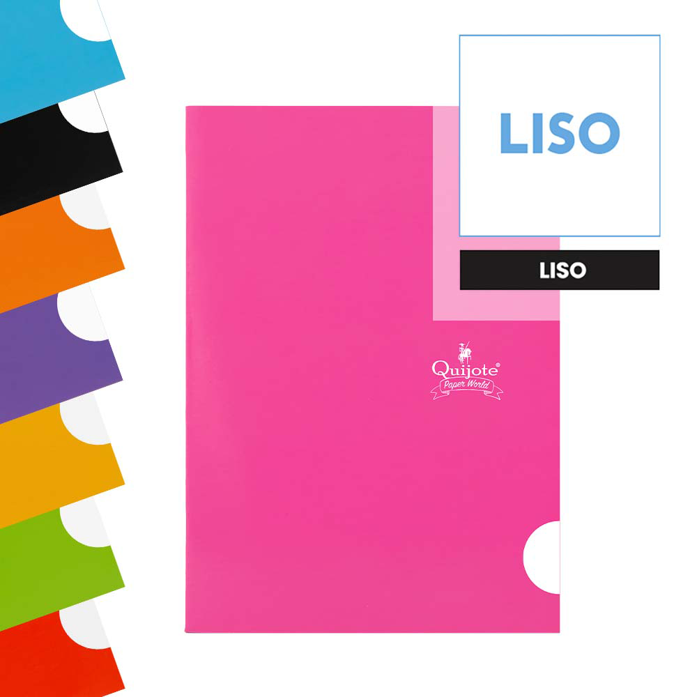 cuaderno a5 tapa grapada liso