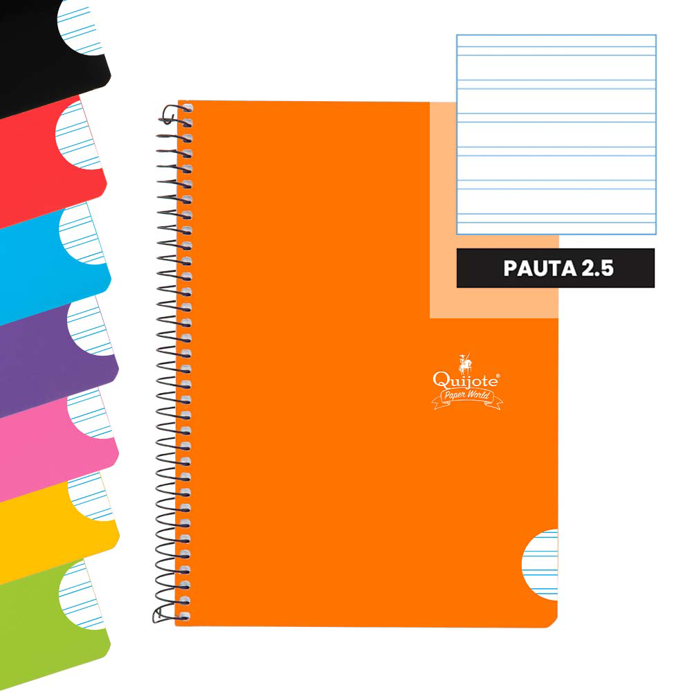Cuaderno A5 tapa blanda cartón