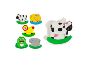 Portalápiz Madera Animales