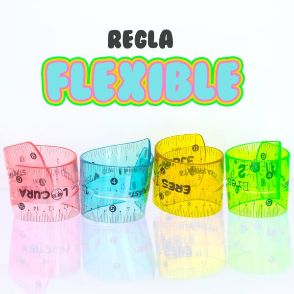 Regla flexible 15cm