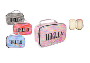 Neceser Bolsa Cosmética 20x12x8cm 1 Cremallera 1 Asa