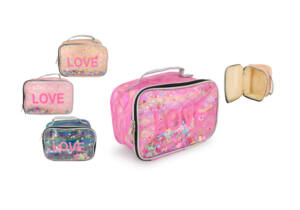 Neceser Bolsa Cosmética 22x15x13cm 1 Cremallera 1 Asa