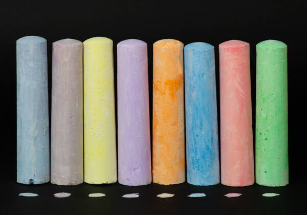 Tizas jumbo de colores 8U