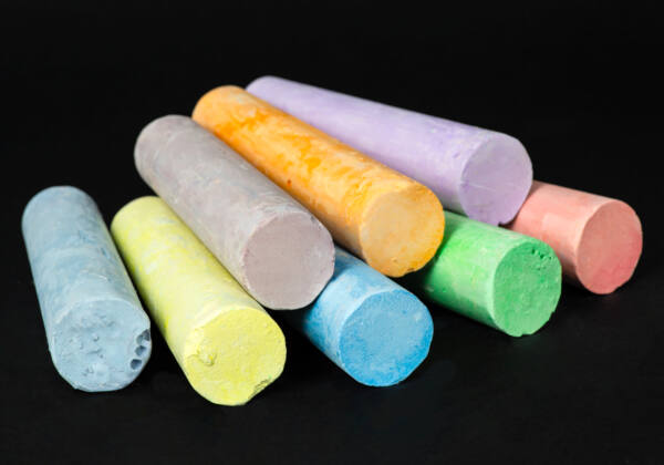 Tizas jumbo de colores 8U