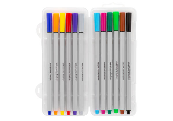 水彩笔套装 Rotuladore Fineliner 12 Colores