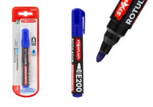 Set Boligrafos Antideslizantes Punta 1Mm 6U Azul