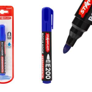 Set Boligrafos Antideslizantes Punta 1Mm 6U Azul