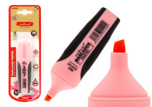 Marcador Rosa Pastel Punta Bisel 1-5mm con Antideslizante