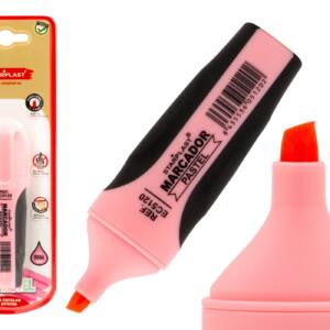 Marcador Rosa Pastel Punta Bisel 1-5mm con Antideslizante