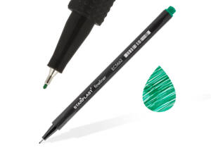 Rotulador fineliner 0.4mm verde oscuro