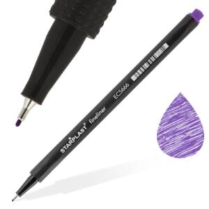 Rotulador fineliner 0.4mm morado