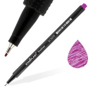 Rotulador fineliner 0.4mm morado