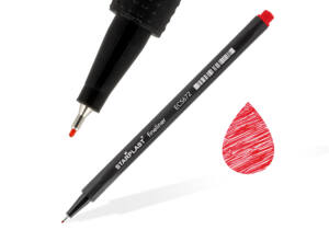 Rotulador fineliner 0.4mm rojo