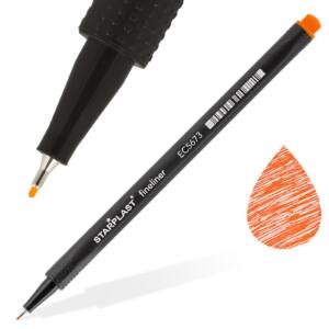 Rotulador fineliner 0.4mm naranaja