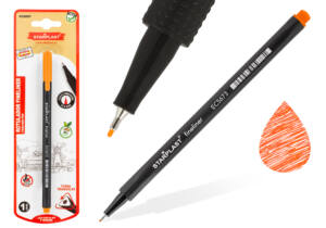 Rotulador Punta Fina 0.4mm Fineliner Naranja