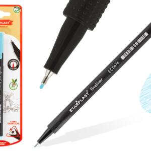 Rotulador fineliner 0.4mm azul pastel