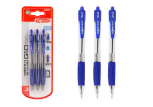 圆珠笔3支装 Boligrafos De Colores 3U Azul